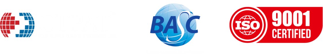 Certificaciones CTPAT, BASC, ISO 9001